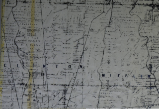 1883 Clinton Township Map-Courtesy Westerville History Center Archives