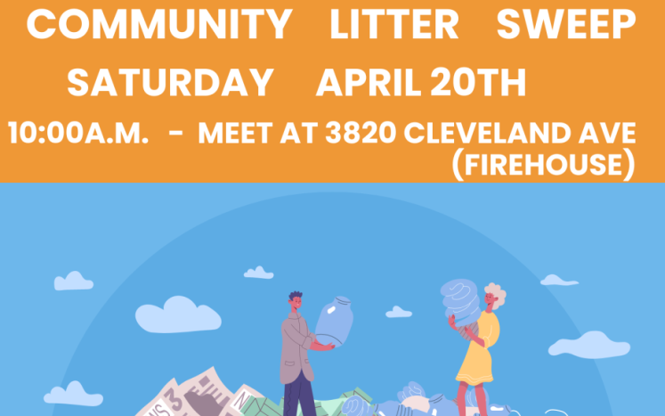 Community Litter sweep